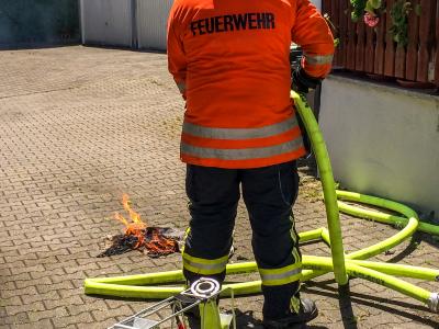 Murr: Kuechenbrand - Polizei entdeckt Cannabispflanzen 